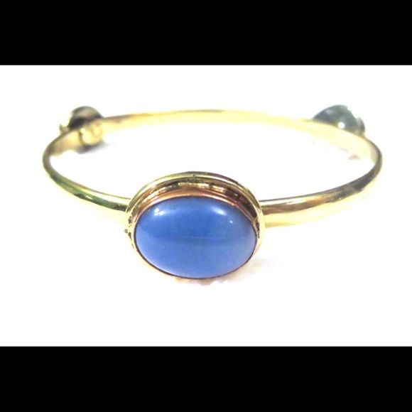 Jewelry, Semi Precious Stone Bangle, Set of 3 - Picture 3 of 5